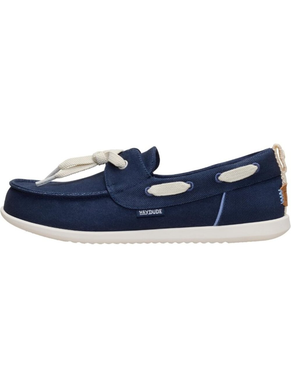 Lightweight Slip-On Boat Shoe for Women | Classic Twill Design & Comfort